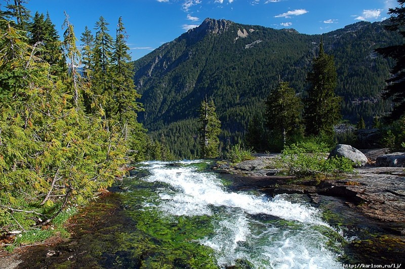 США: Озера и водопады долины реки Фосс США: Озера и водопады долины реки Фосс