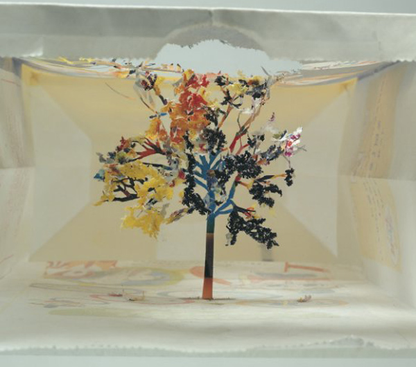 Бумажные деревца от Юкен Теруя