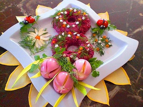 Идеи для украшения блюд