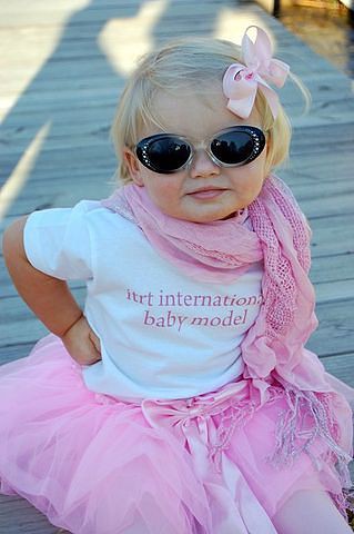 Ира Браун-самая маленькая фотомодель!