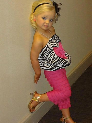 Ира Браун-самая маленькая фотомодель!