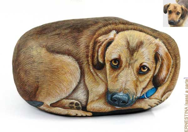 Роспись на камнях от Ernestina Gallina