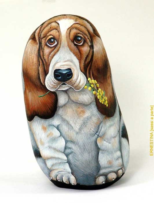 Роспись на камнях от Ernestina Gallina