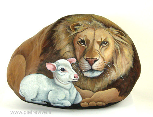 Роспись на камнях от Ernestina Gallina