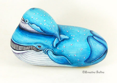 Роспись на камнях от Ernestina Gallina