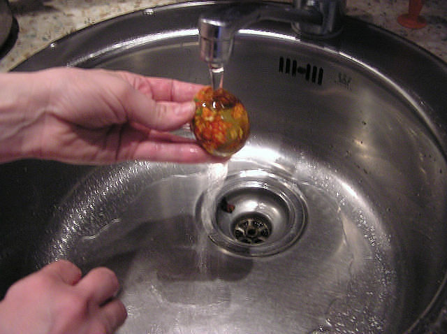 Как сделать Мраморные яйца к Пасхе, как покрасить мраморные яйца