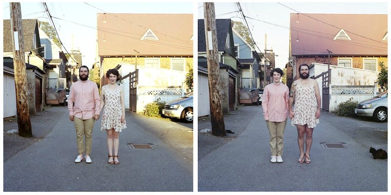 Неожиданные перемены внешности влюблённых пар