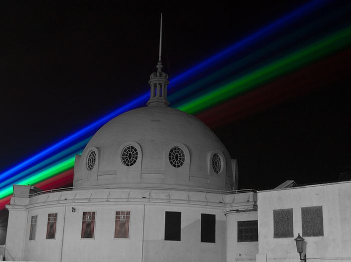 Лазерная радуга от Иветта Маттерна