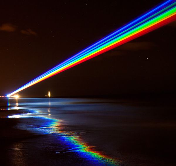 Лазерная радуга от Иветта Маттерна