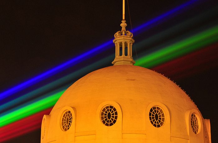 Лазерная радуга от Иветта Маттерна