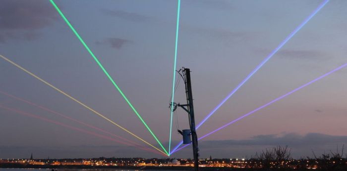 Лазерная радуга от Иветта Маттерна