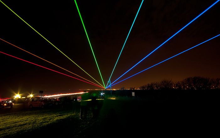 Лазерная радуга от Иветта Маттерна