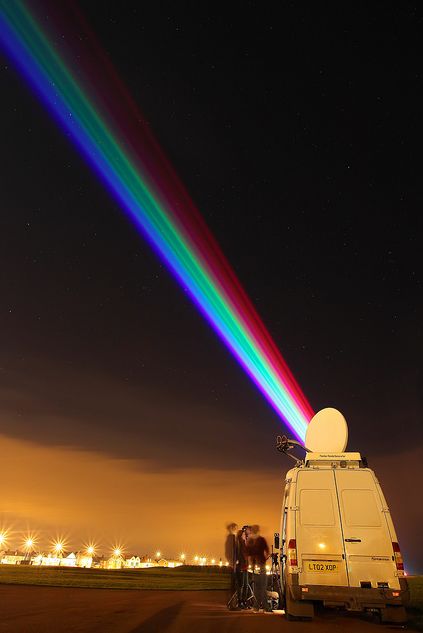 Лазерная радуга от Иветта Маттерна