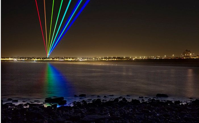 Лазерная радуга от Иветта Маттерна