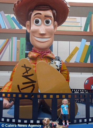 Собака спасатель девочки, мистер Гиббс