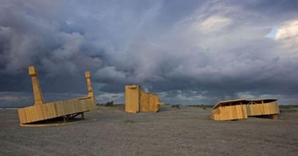 Гигантские скульптуры Флорентина Хофмана