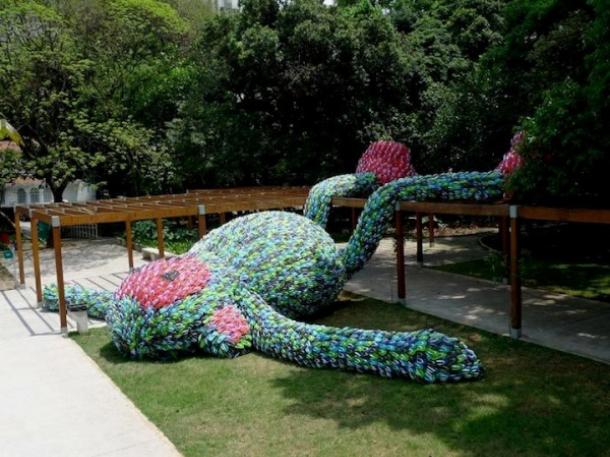 Гигантские скульптуры Флорентина Хофмана