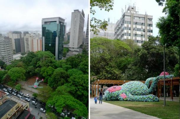 Гигантские скульптуры Флорентина Хофмана