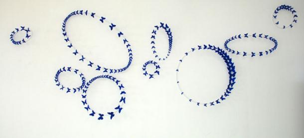 Бабочки из алюминиевых банок от Paul Villinski