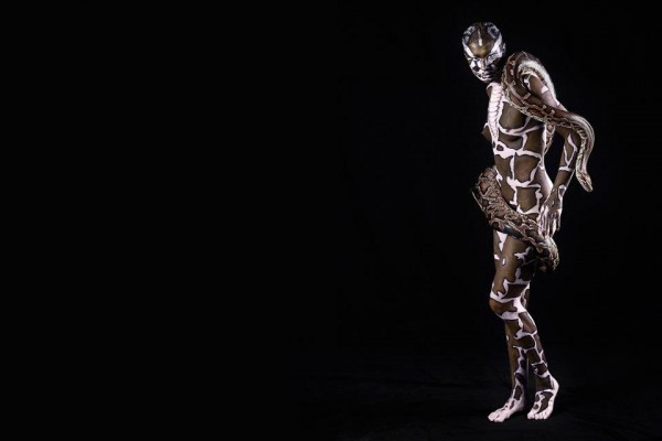 Звериный боди-арт от Lennette Newell