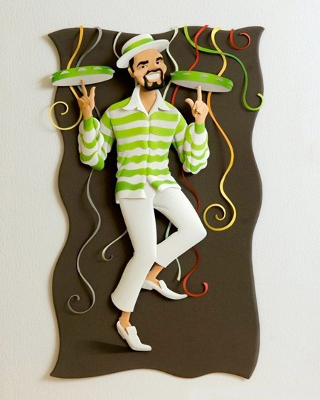 Бумажное творчество от Карлоса Мейра