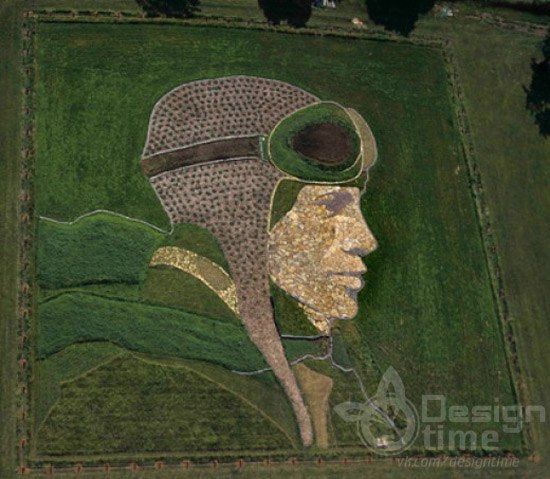 Рисунки на полях: монументальное агротворчество Стэна Херда