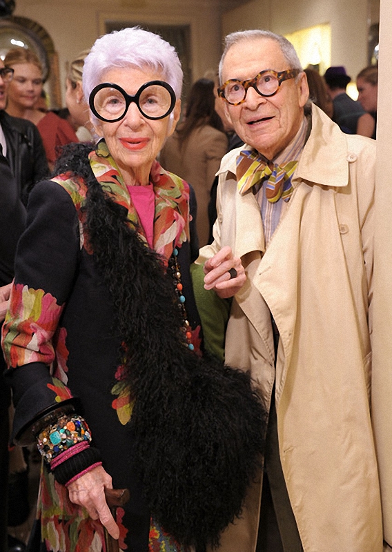 Стильная старушка Айрис Апфель Стильная старушка Айрис Апфель