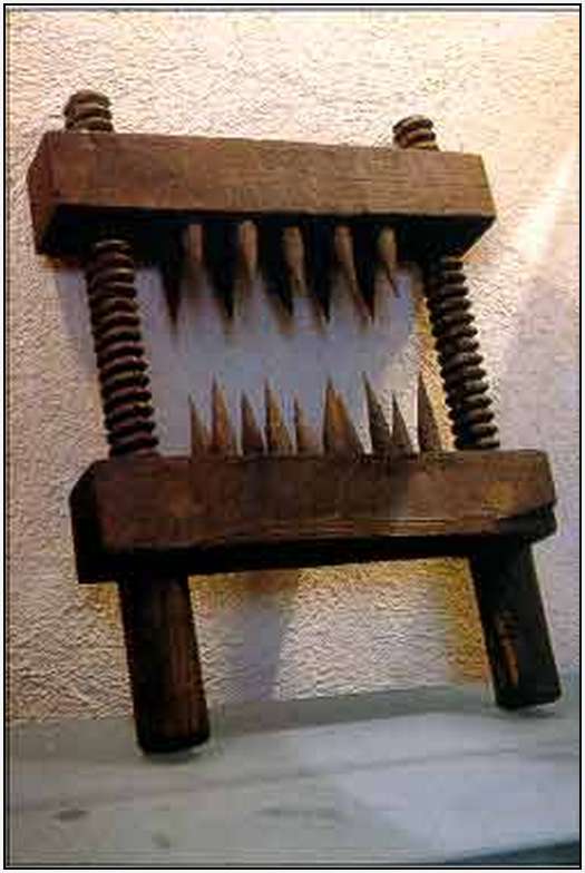 Самый жестокие орудия пыток