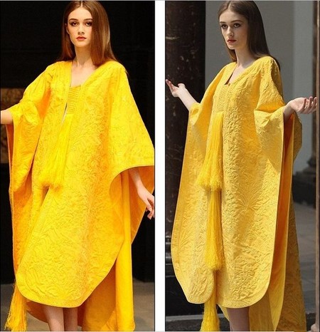 Паучье золото, ткань