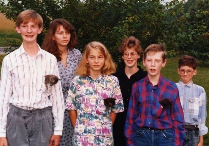 Смешные и странные семейные фотографии 