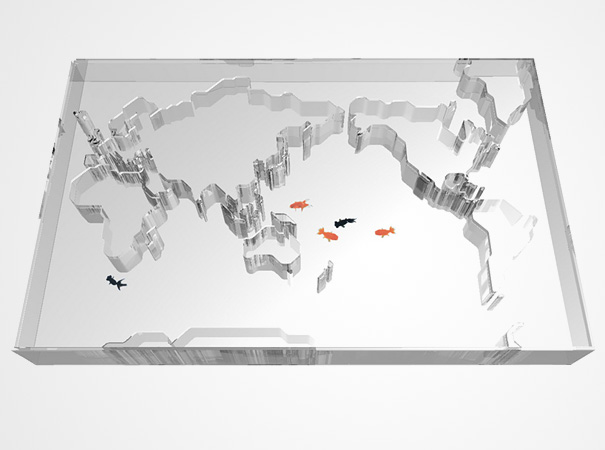 Необычный дизайн аквариумов необычные,аквариумы,дизайн,креатив