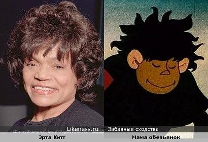 Забавные сходства мировых звёзд и персонажей мультфильмов