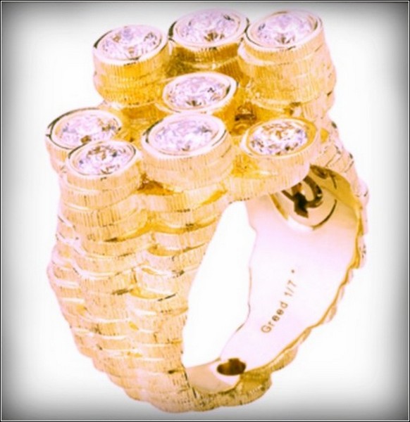 Семь смертных грехов в ювелирной коллекции колец от Стивена Уэбстера