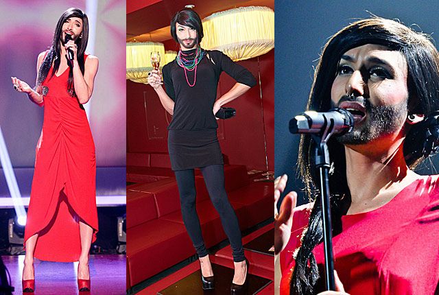 Бородатый мужик в юбке - новая австрийская звезда эстрады.