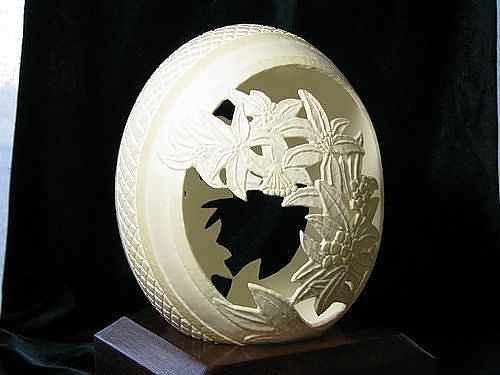 Резьба по яичной скорлупе