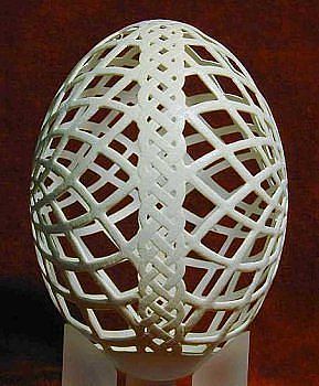 Резьба по яичной скорлупе