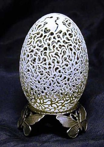 Резьба по яичной скорлупе