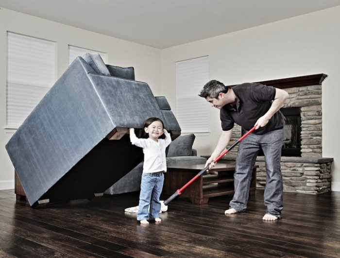 Дети креативного папы. Яркие и позитивные фото.