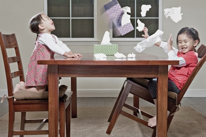 Дети креативного папы. Яркие и позитивные фото.