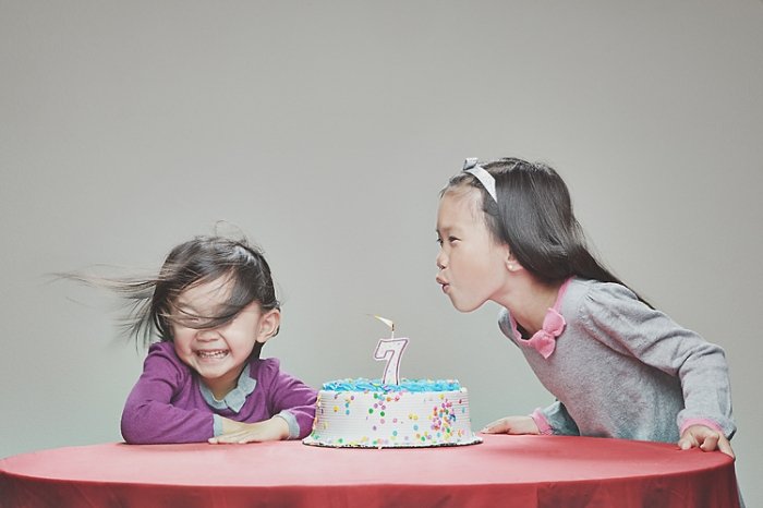 Дети креативного папы. Яркие и позитивные фото.