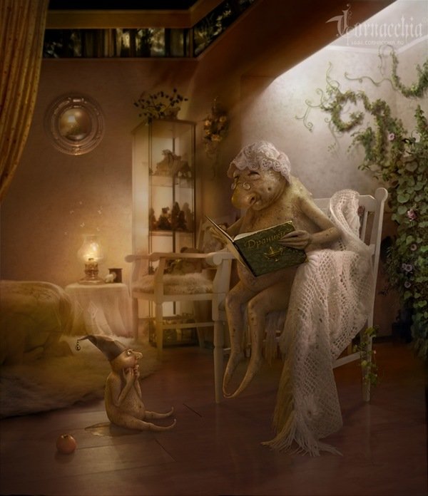 Волшебные работы художницы Cornacchia.