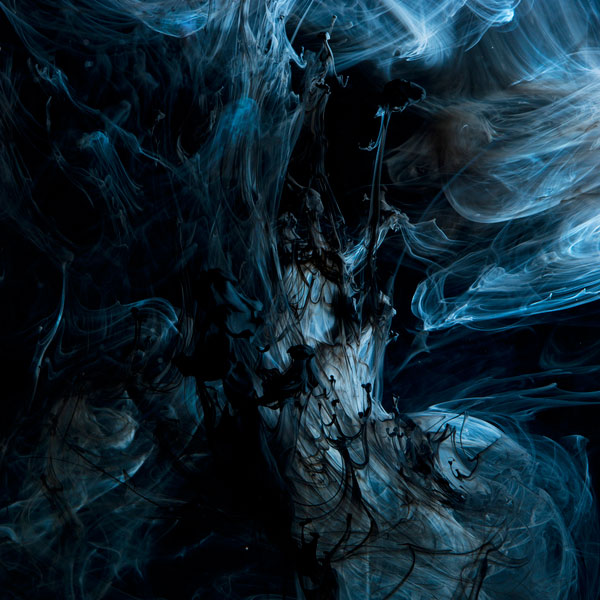 Краски, в стакане воды