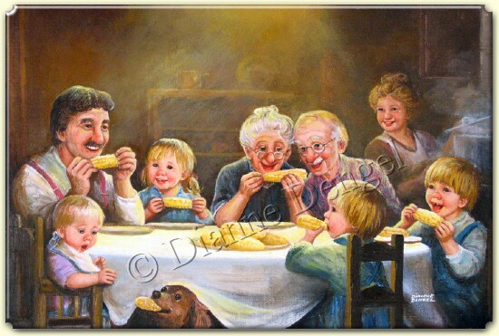 Улыбающаяся старость глазами  Dianne Dengel. 