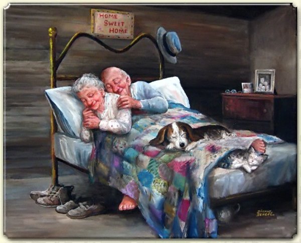 Улыбающаяся старость глазами  Dianne Dengel. 