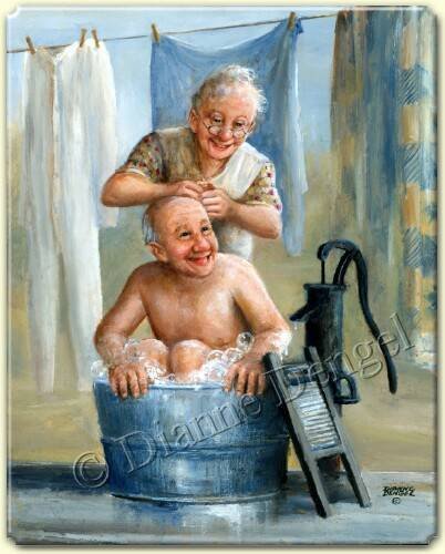 Улыбающаяся старость глазами  Dianne Dengel. 