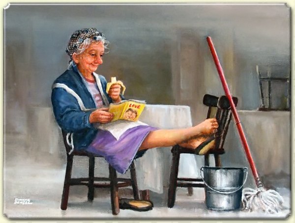 Улыбающаяся старость глазами  Dianne Dengel. 