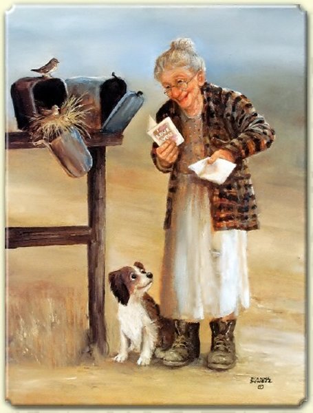 Улыбающаяся старость глазами  Dianne Dengel. 