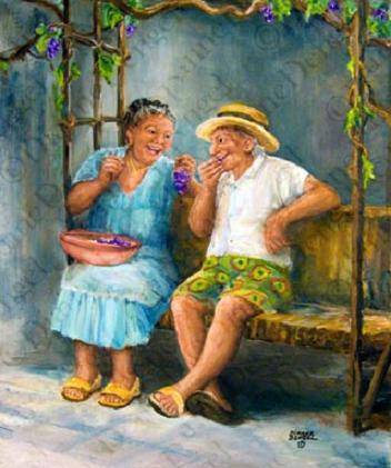 Улыбающаяся старость глазами  Dianne Dengel. 