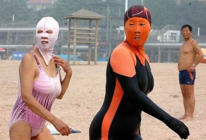 Смешные пляжные фото