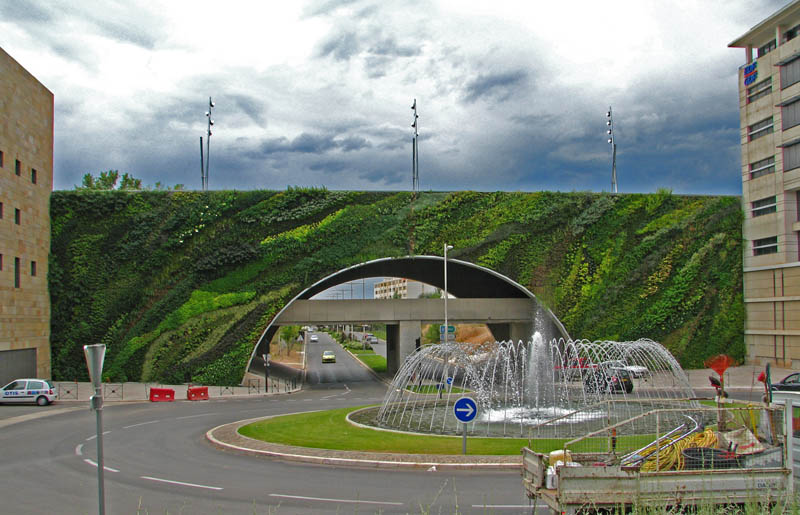 Удивительные вертикальные сады со всего мира